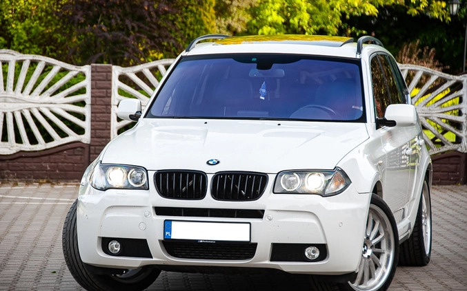 BMW X3 cena 39900 przebieg: 229000, rok produkcji 2008 z Jedwabne małe 781